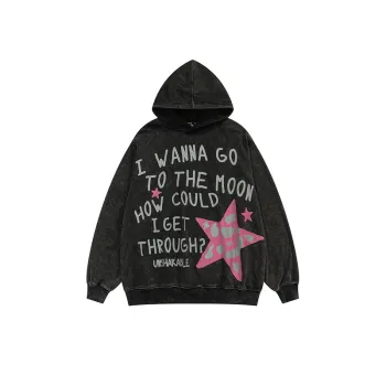 Street Popular Print Thickened Warm Cotton padded Jacket
