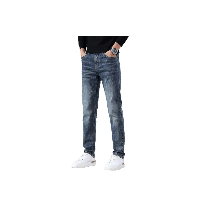 Casual Breathable Jeans-0