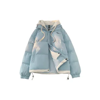 Simple Casual Blended Synthetic Fabrics Quilted Jacket