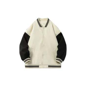 Fashionable Handsome Casual Color Matching Jacket