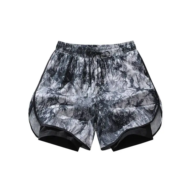 Simple All Over Print Sports Shorts-2