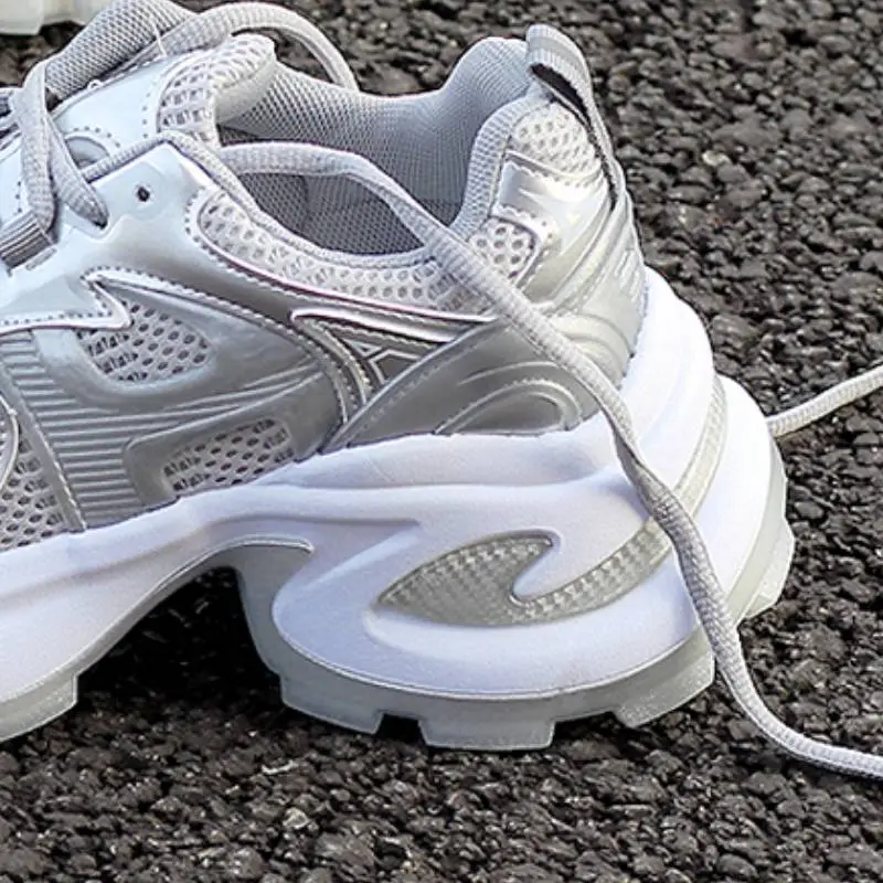 Sporty Breathable Chunky Sneakers-6