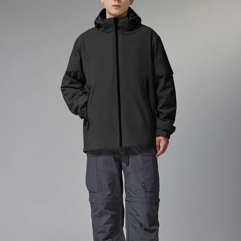 Fashion Waterproof Breathable Outdoor Jacket-5