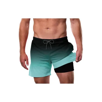 Vacation Tie Dye Peachskin Casual Shorts