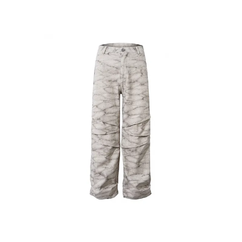 Fashion Loose Cargo Pants-2