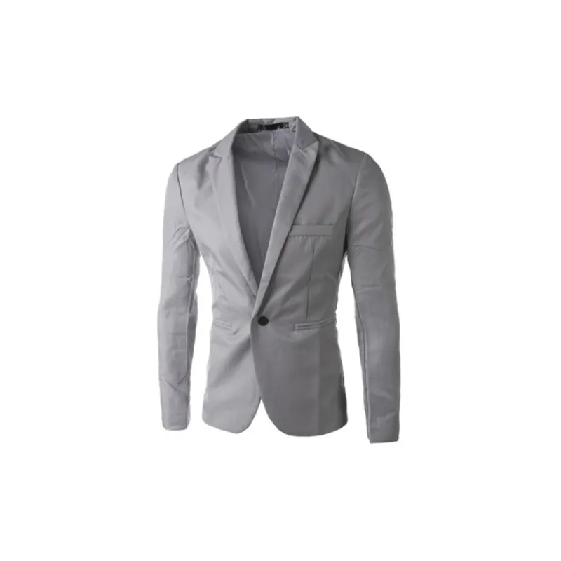Casual Plain Business Suit-7