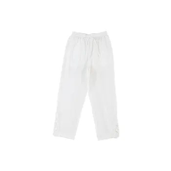 Simple Loose Cotton Casual Pants Women