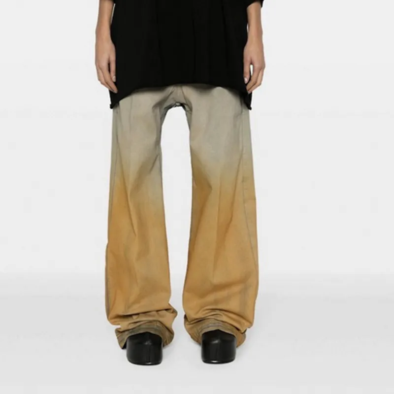 Casual Straight Leg Jeans-3