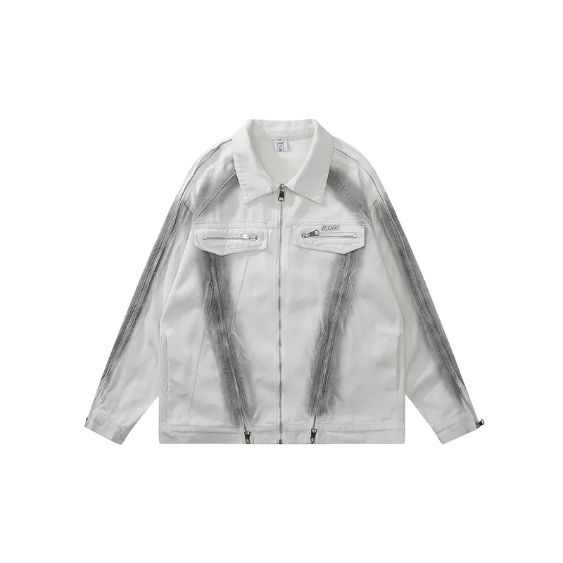 Retro Zipper Jacket-0
