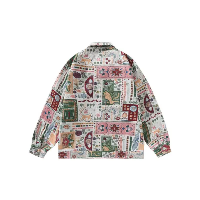 Vintage Embroidered Niche Loose Casual Jacket-1