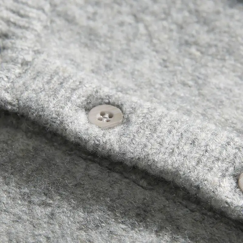 Casual Breathable Blended Synthetic Fabrics Sweater-8