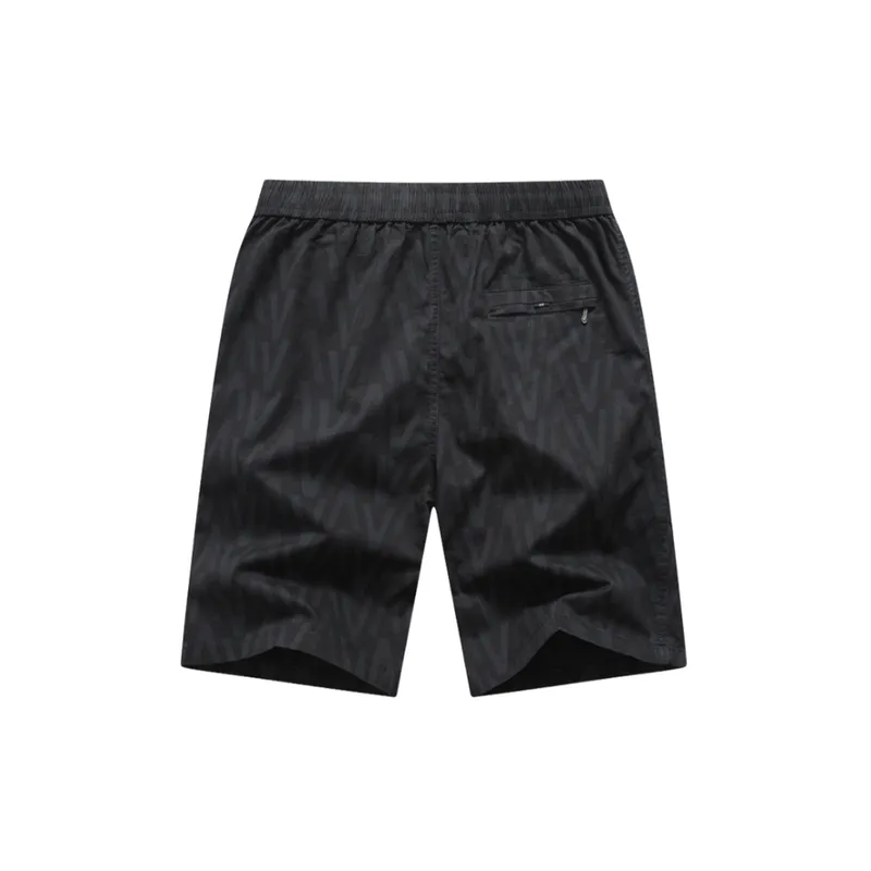 Loose Breathable Large Size Elastic Waist Pants-7