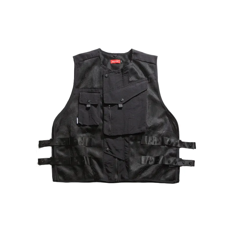 Trendy Hip Hop Multi Pocket Vest