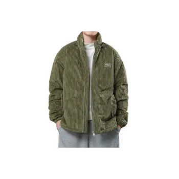 Loose Casual Corduroy Quilted Jacket
