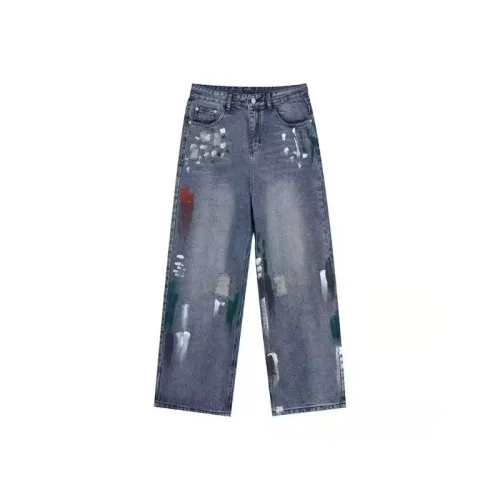Retro Casual Loose Jeans