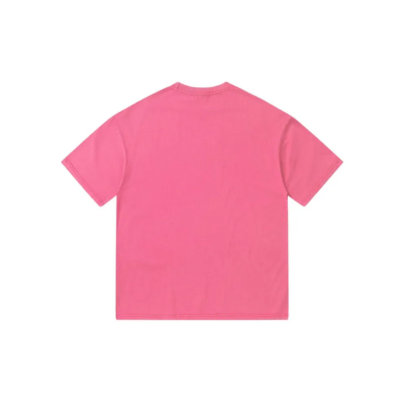 Street Washed 100% Cotton T Shirt-5
