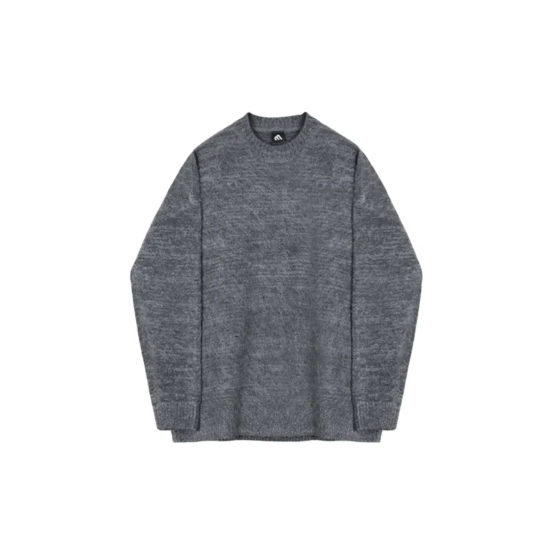 Loose Casual Acrylic Fibres Sweater-0