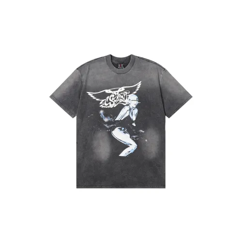 High Street Cyberpunk Printed Short Sleeve T-Shirt