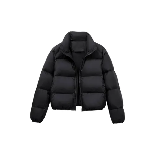 Plain Warming White Duck Down Jacket Women