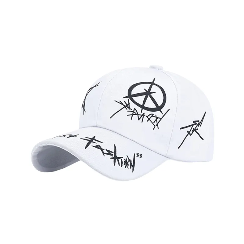 Fashionable Simple Peaked Cap-2