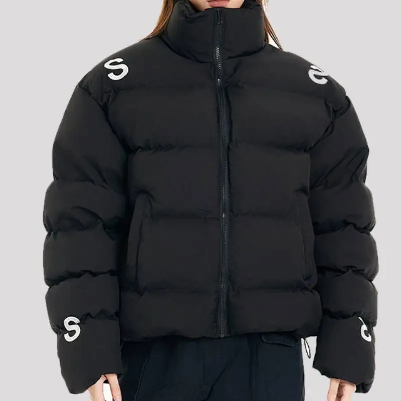 Street Embroidery Quilted Jacket-8