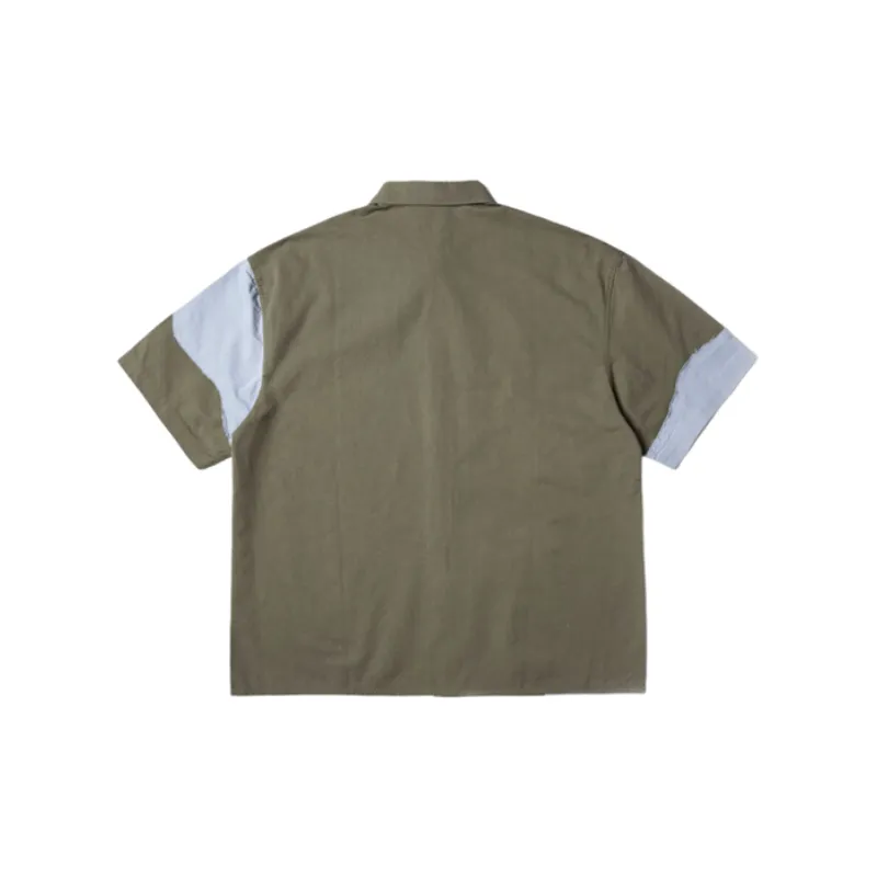 Trendy Blue Half Sleeved Summer Shirt-5