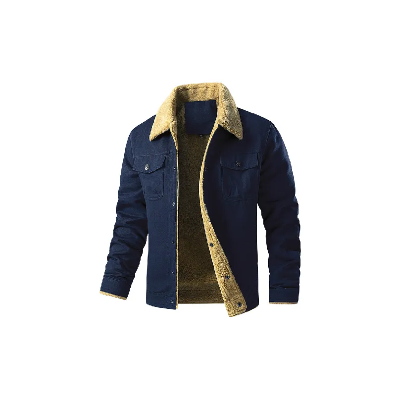 Casual Warm Cotton Jacket-1