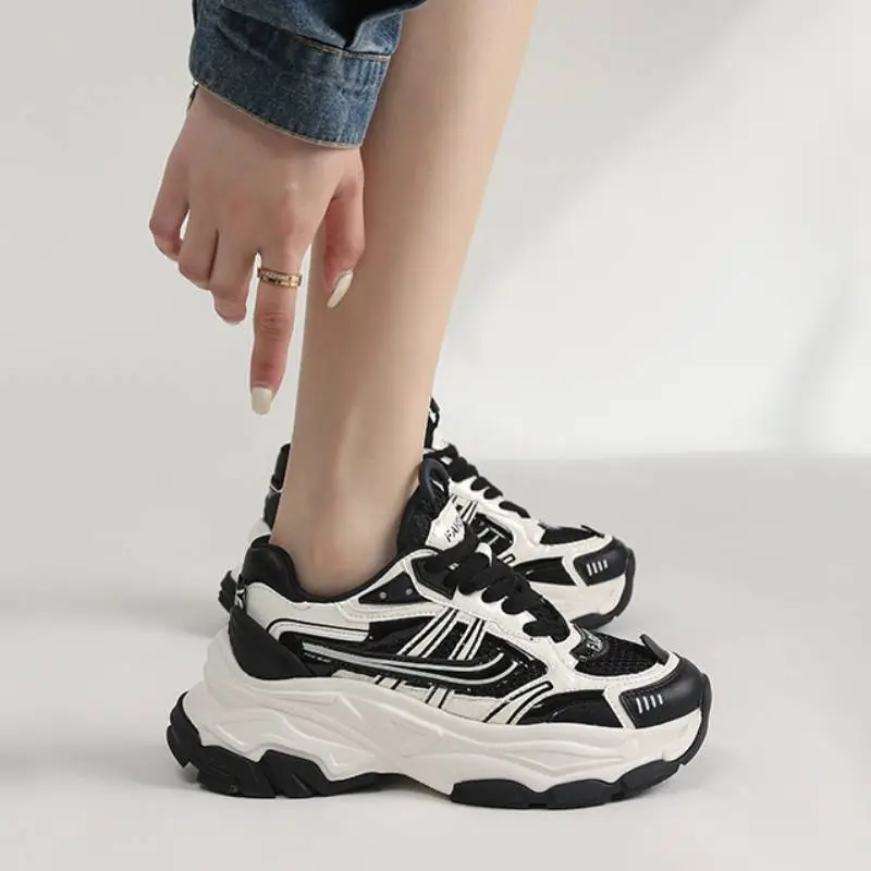 Fashionable Breathable Chunky Sneakers-5