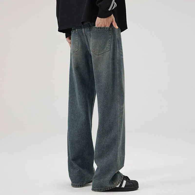 Retro Washed Jeans-3