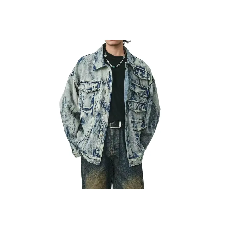 Fashionable Funky Denim Jacket-2