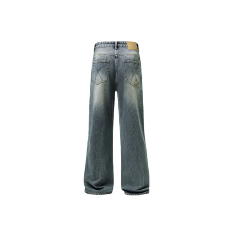 Simple Loose Jeans-1