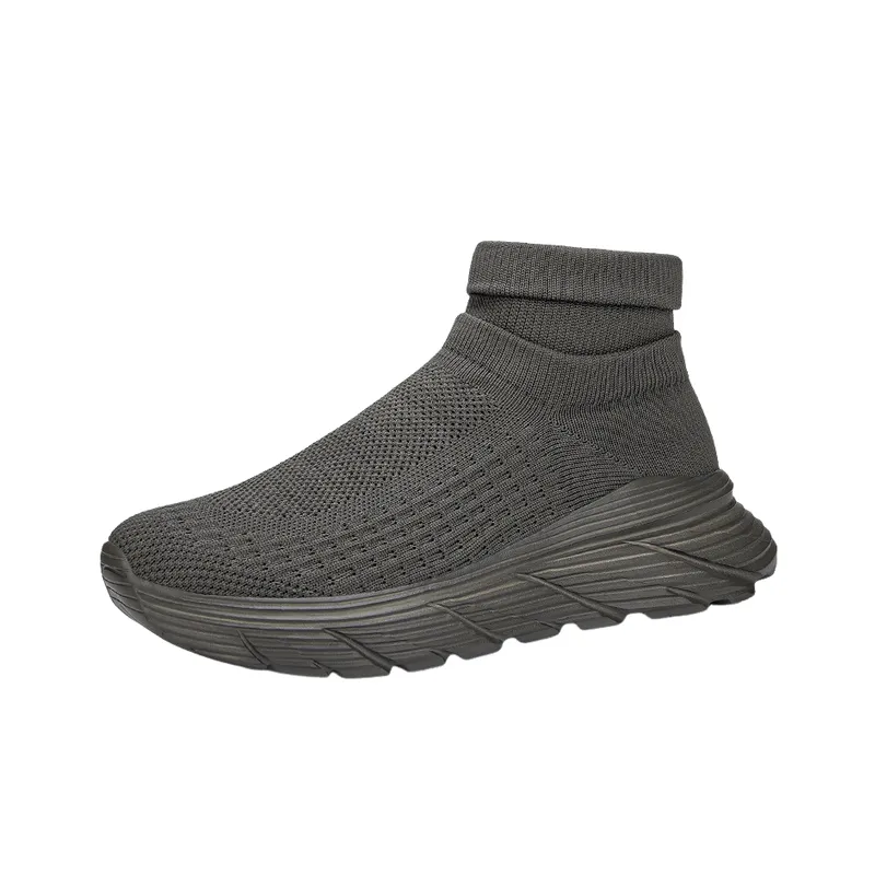 Sporty Breathable Slip On Shoes-2