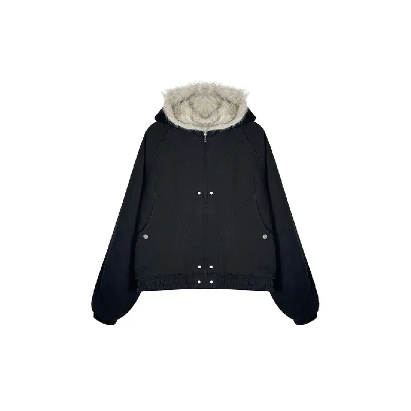 Simple Warm Quilted Jacket-2