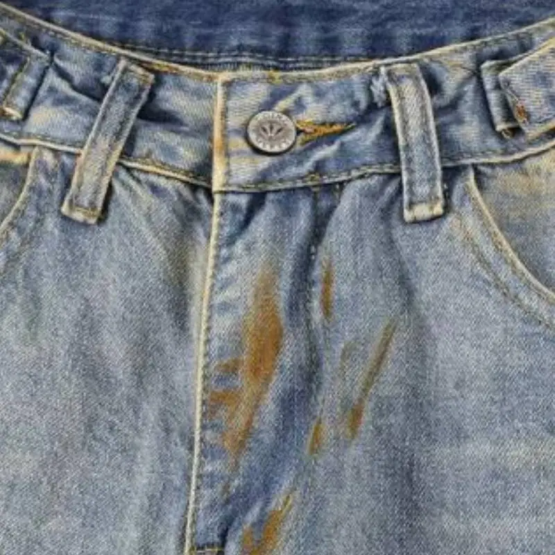 Retro Washed Jeans-4