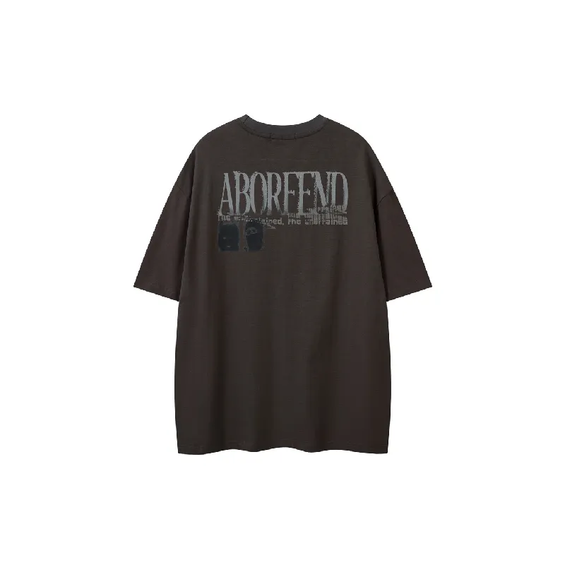 Casual Loose 100% Cotton T Shirt-1