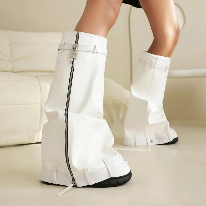 Fashionable Casual Knee high Boots-9