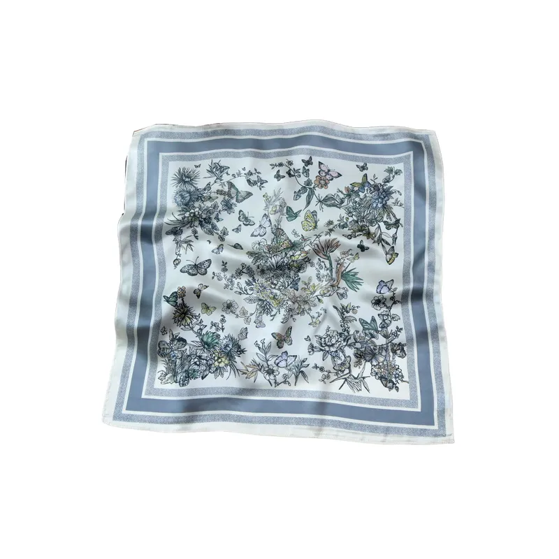 Fashionable Simple Silk Scarf-0