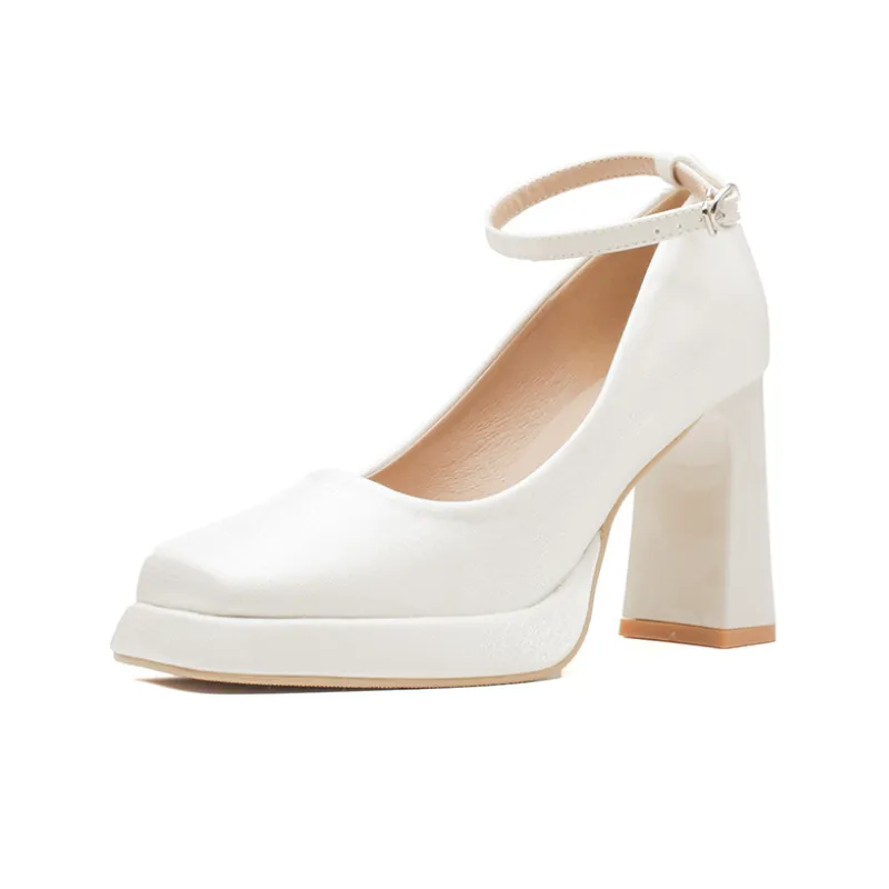 Elegant Plain High Heels-7