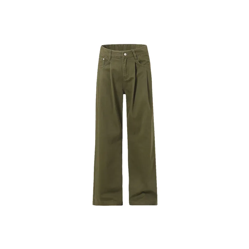 Retro Loose Cotton Casual Pants-8