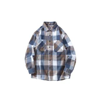 Retro Loose Cotton Blended Fabric Shirt