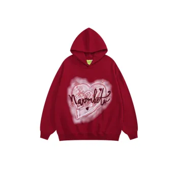 Printed Trendy Loose Hoodie