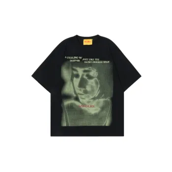 Loose Hong Kong Style Short Sleeve T Shirt