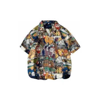 West Coast Creative Printing Short Sleeve Tide Floral Shirt