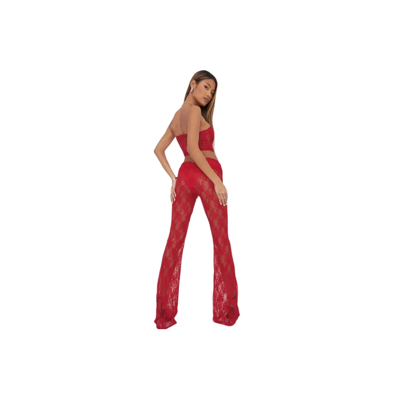 Fashionable Plain Polyester Matching Sets Women-2