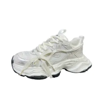 Thick Soled Mesh Casual Shoes