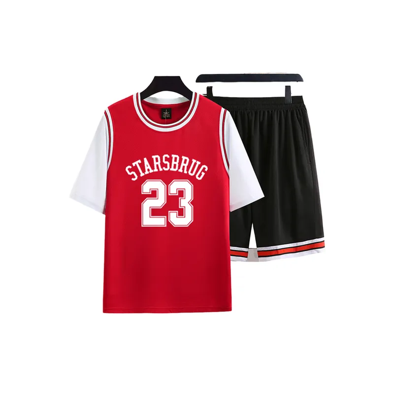 Breathable Basketball Suit Set-12