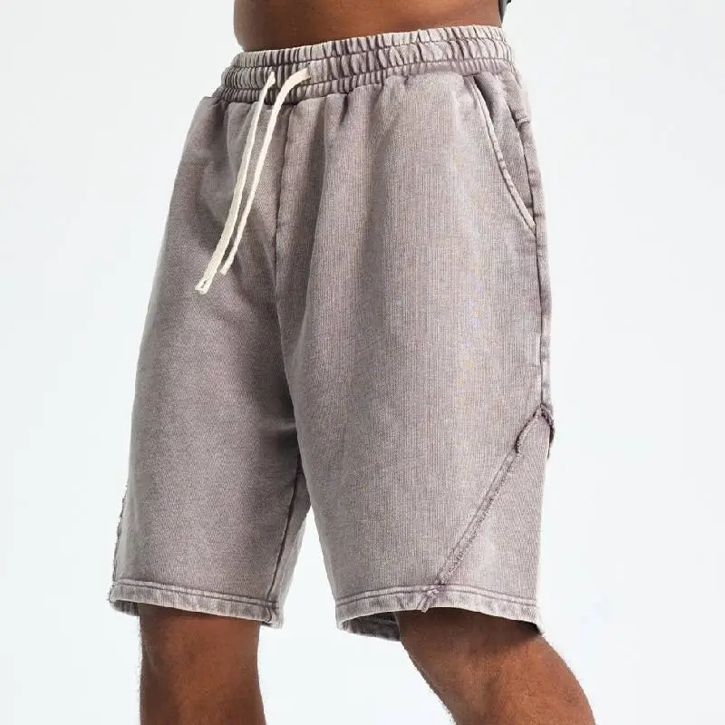 Street Retro Cotton Sports Shorts-6