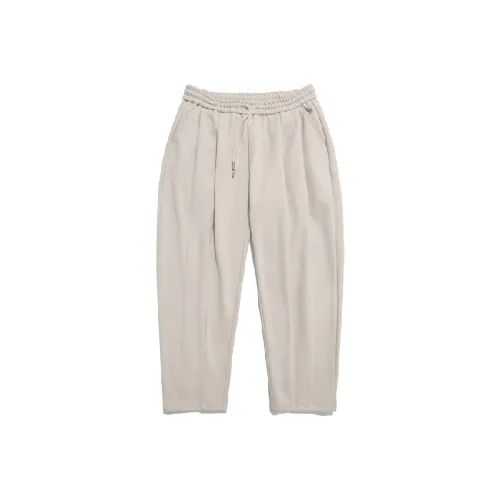 Trendy Plain Blended Synthetic Fabrics Casual Pants