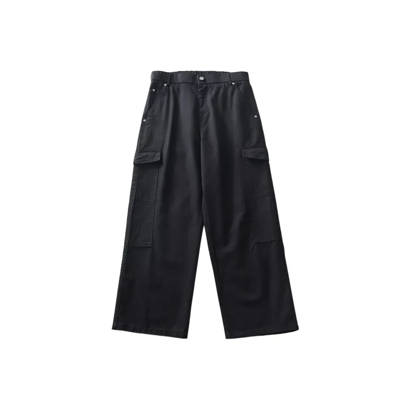 Fashion Loose Cotton Blended Fabric Casual Pants-2
