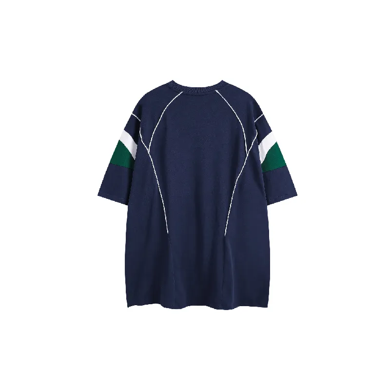 Retro Loose Combed Cotton T Shirt Unisex-1